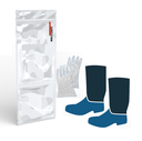 Hy Con Boots/MRD- sterile pre-moistened sampling overshoes- 2 pairs 