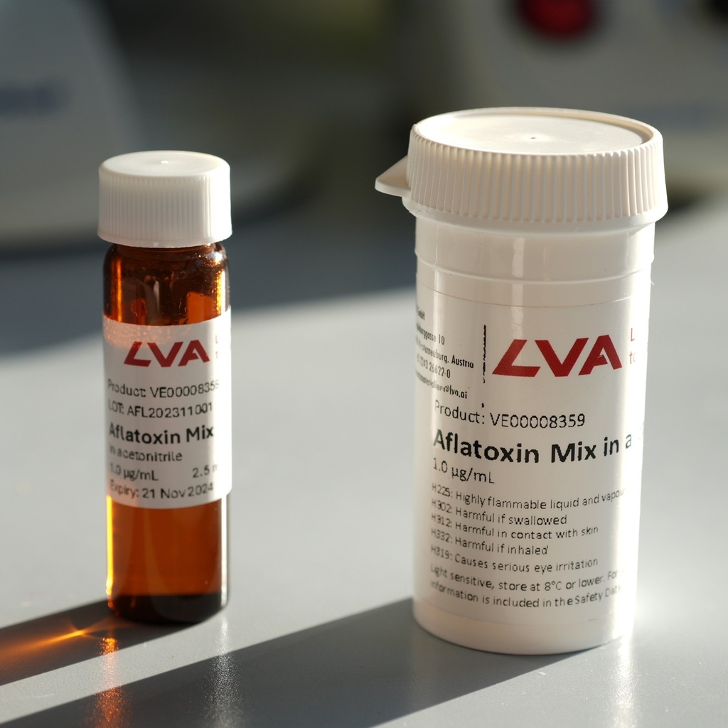 Aflatoxinas Mix em Acetonitrila, 1 µg/mL