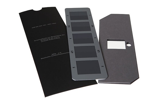[DEK000002] DEK Gray scale for the evaluation of color change DIN EN 20105-A02