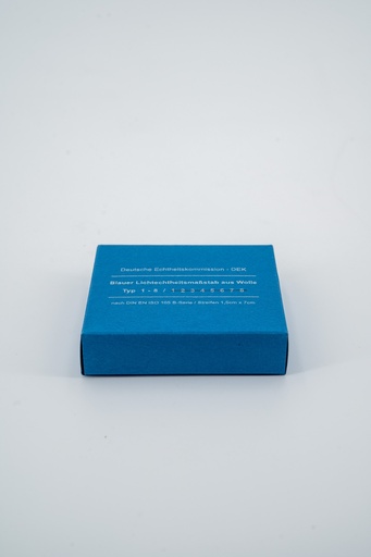 [DEK000016] DEK Lightfastness Types 1-8 Box of 10 Strips 1.5cm x7cm according to DIN EN ISO 105-B Series