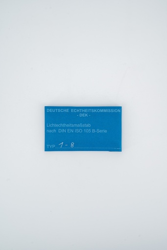 [DEK000017] DEK Blue Wool types full scale (pre-prepared)